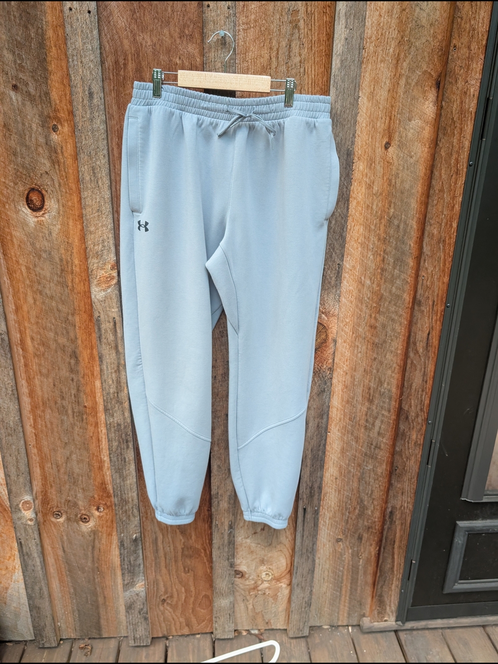 Under Armour Light Grey Mens Jogger Track Pants